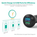 شارژر فندکی راو پاور مدل RP-VC007 Quick Charge 3.0 - Image 2