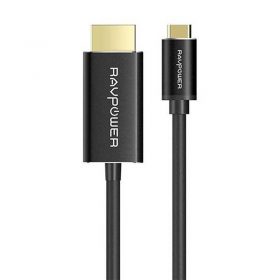 کابل تبدیل USB-C به HDMI راو پاور مدل RP-CB006 طول 1.82 متر