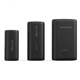 شارژر همراه راوپاور مدل RP-PB181 ظرفیت 20100 میلی آمپرساعت مجموعه 3 عددی