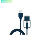 کابل تبدیل USB به لایتنینگ/ USB-C/ microUSB راو پاور
