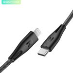 کابل تبدیل USB-C به لایتنینگ راو پاور مدل RP-CB1004