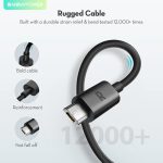 کابل میکرو USB راو پاور مدل RP-CB043 طول 1 متر - Image 4