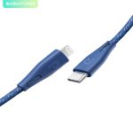 کابل تبدیل USB-C به لایتنینگ راو پاور مدل RP-CB1018 طول 2 متر