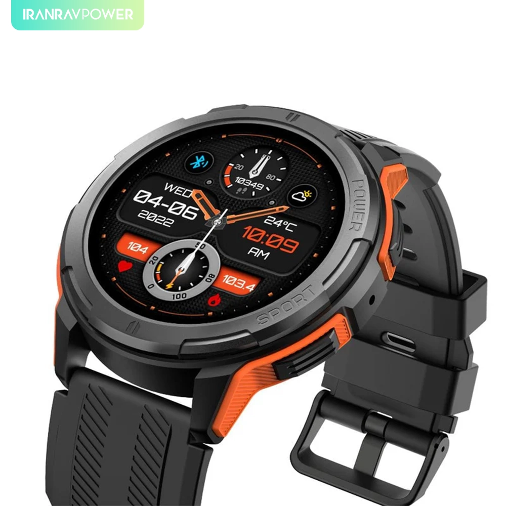 ساعت هوشمند ریورسانگ RIVERSONG MOTIVE 8C BLACK/ORANGE SMARTWATCH - مدل SW801 - Image 3