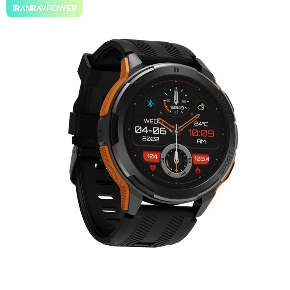 ساعت هوشمند ریورسانگ RIVERSONG MOTIVE 8C BLACK/ORANGE SMARTWATCH - مدل SW801 - Image 4