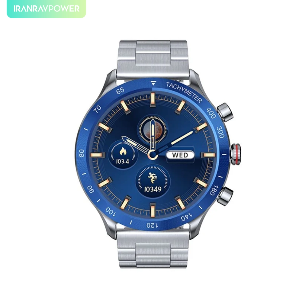 ساعت هوشمند ریورسانگ  RIVERSONG MOTIVE 9 MAX SW903 SILVER  SMARTWATCH