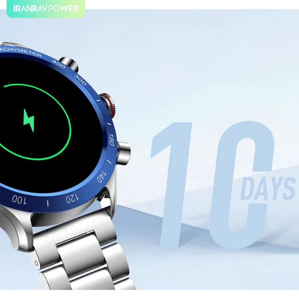 ساعت هوشمند ریورسانگ  RIVERSONG MOTIVE 9 MAX SW903 SILVER  SMARTWATCH - Image 3