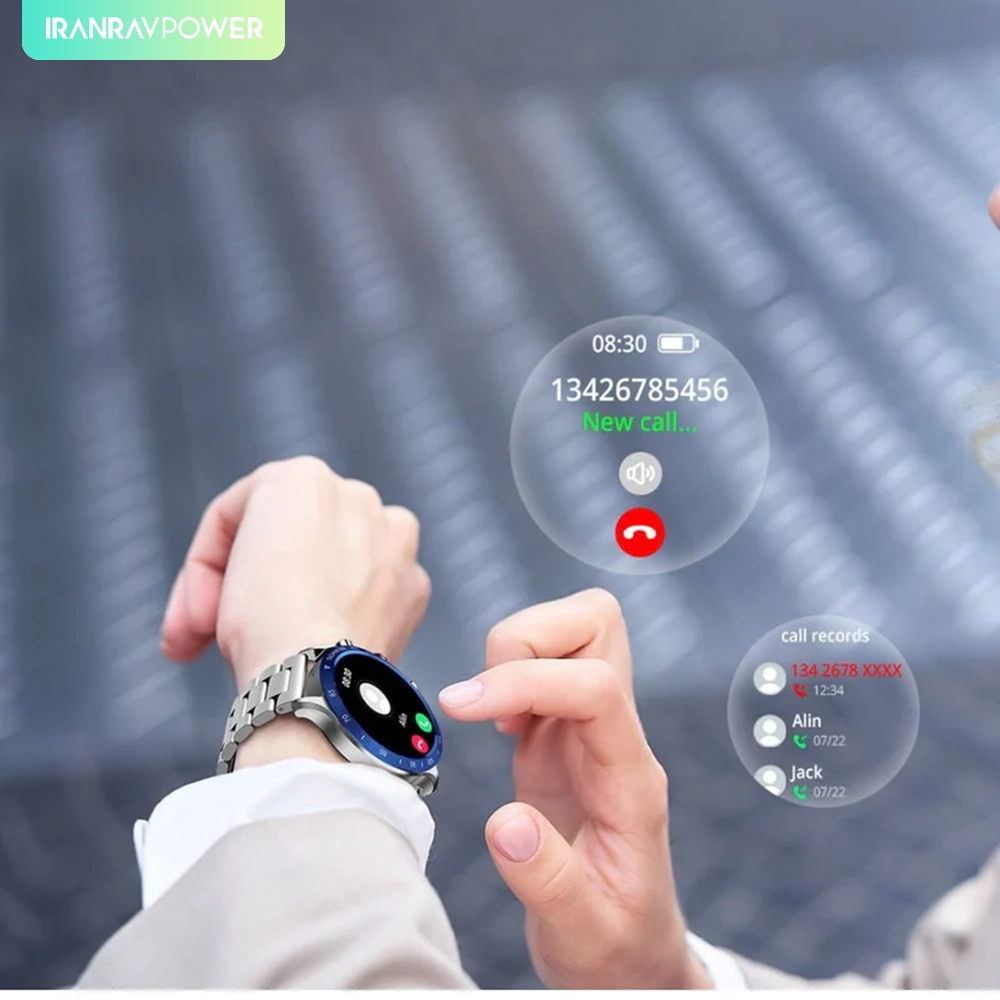 ساعت هوشمند ریورسانگ  RIVERSONG MOTIVE 9 MAX SW903 SILVER  SMARTWATCH - Image 4