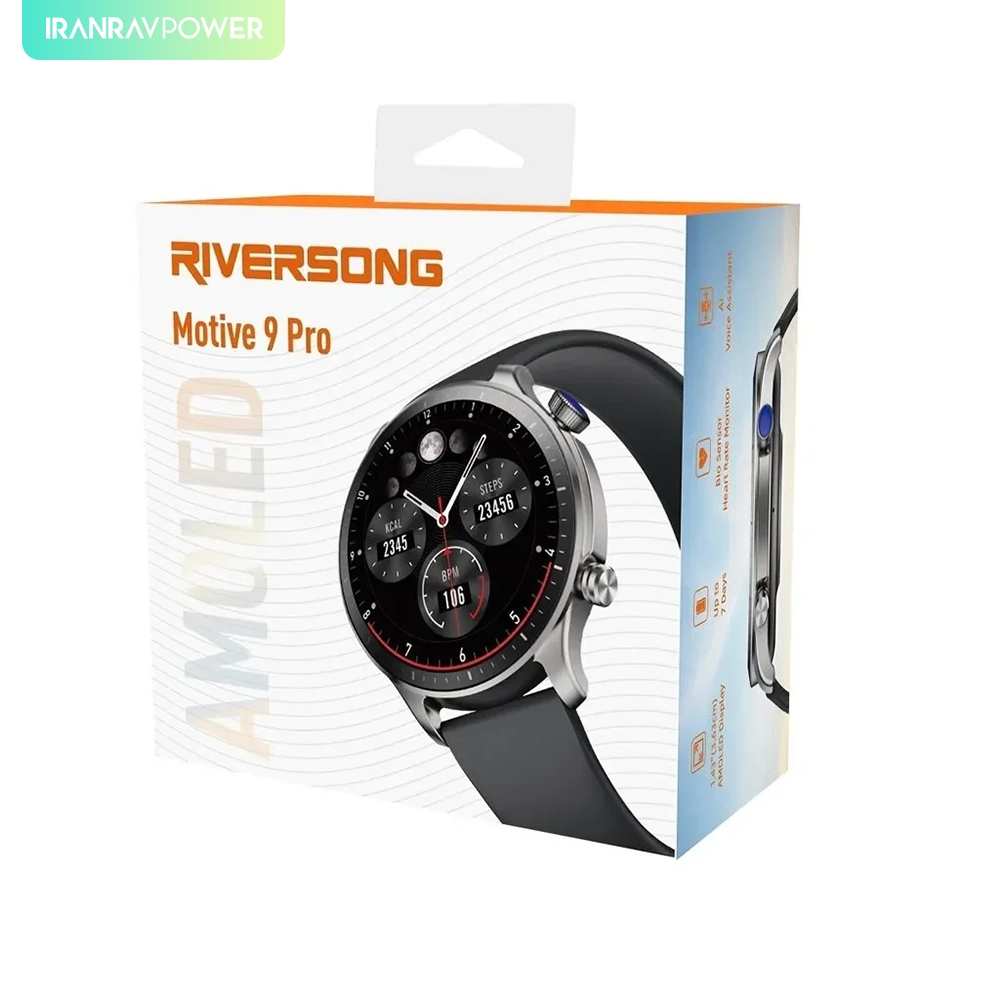 ساعت هوشمند ریورسانگ RIVERSONG MOTIVE 9 PRO - مدل SW901 - Image 5