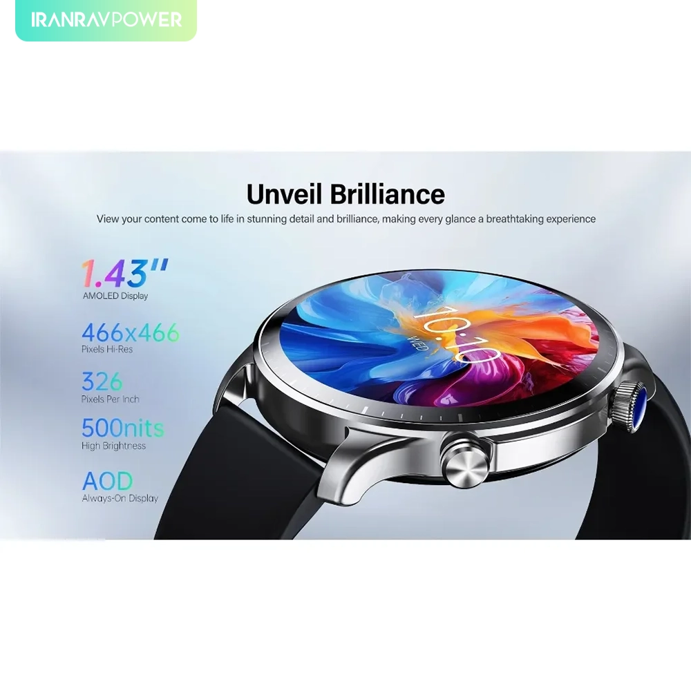 ساعت هوشمند ریورسانگ RIVERSONG MOTIVE 9 PRO - مدل SW901 - Image 13