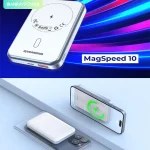 پاور بانک مگسیف 10000 میلی‌آمپر ساعت Riversong MagSpeed 10 - مدل PB102 - Image 3